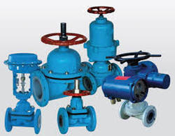 Flowtech Medium Metal PTFE Lined Diaphragm Valve, For Water Fitting, Feature : Durable, Good Quality