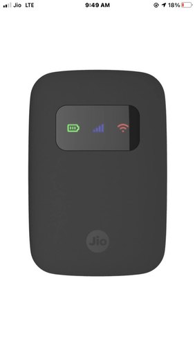 JIO Wifi Router, Connectivity Type : Wireless Or Wi-Fi