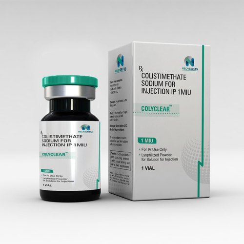 COLYCLEAR Colistimethate Sodium Injection, Packaging Size : 1*10