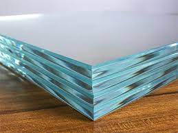 Rectangular Polished Laminated Glass, For Building, Industrial Use, Feature : Durable, Hard Structure