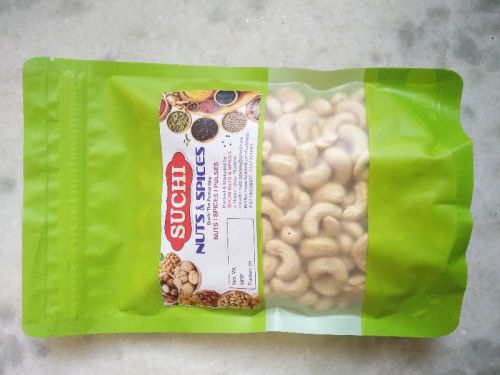 Curve Cashew w-400, For Food, Snacks, Packaging Type : Pouch