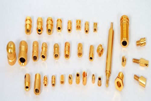 Brass Inserts, Brass and Metal Components, For Machinery, Industrial Use