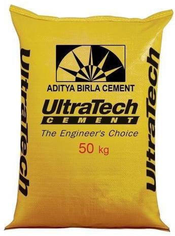 Ultratech Cement, Packaging Type : Plastic Bag