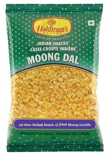 Haldiram Moong Dal Namkeen, Taste : Salty