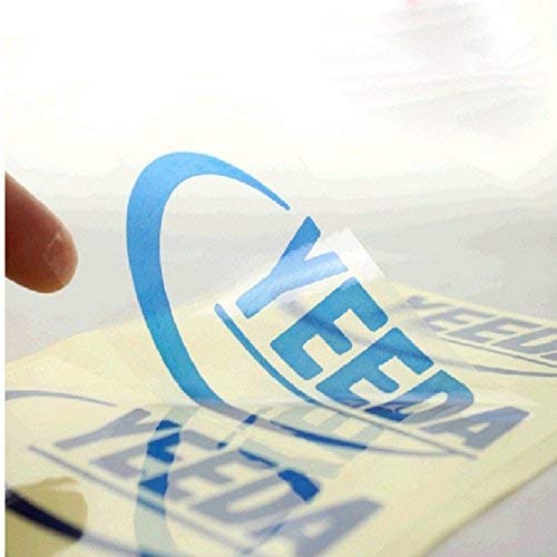 Printed PVC Clear Stickers, Size : Standard