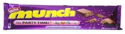 Netsle Rectangular Munch Chocolate, Packaging Type : Packet