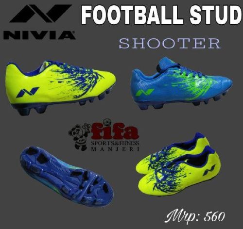 Manual Unpolished Gun Metal Football Shoes, For Water Fitting, Packaging Type : Carton