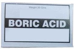 Boric Acid, Features : Heat Resistant