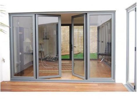 Hinged Aluminium Glass Door