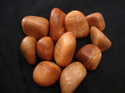 Gajar Agate Tumbled Stone, Size : Standard