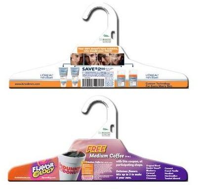 Plastic Advertising Hangers