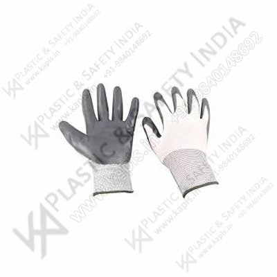 Nitrile Coated Gloves, For Automobile, Building, Industrial Construction, Handling Cables, Working With Sheet Metal