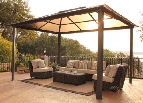 Wooden Wicker Gazebo, Feature : Easily Assembled