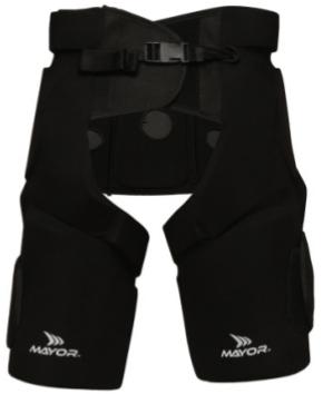 Mayor Leather Thigh Protector, Color : Black, Packaging Type : Box