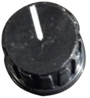 Plastic Amplifier Master Knob, Color : Black