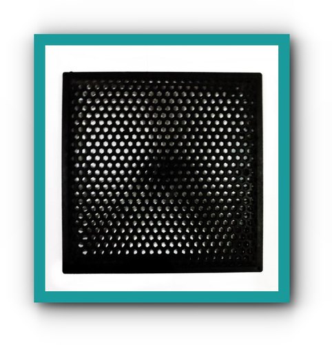 Mild Steel Quare Speaker Grille, Color : Black