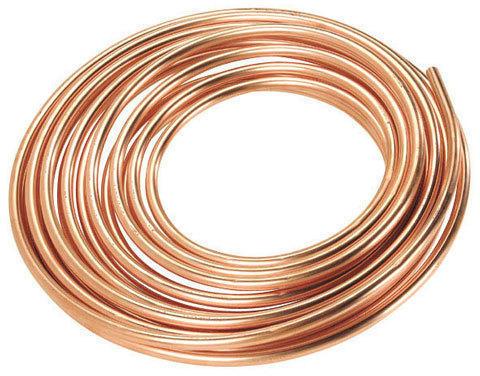 Round Copper Pipe, For Refrigerator