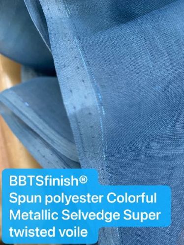 Spun Polyester Voile (BBTSfinish BRAND)