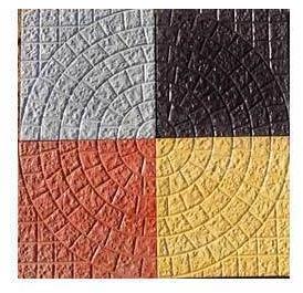 Eclat Stone Finish Cement Tiles, Color : Black, Gray, Red, Yellow . 