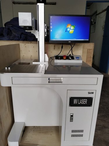 50 Hz Mild Steel Fiber Laser Marking Machine, Voltage : 220V