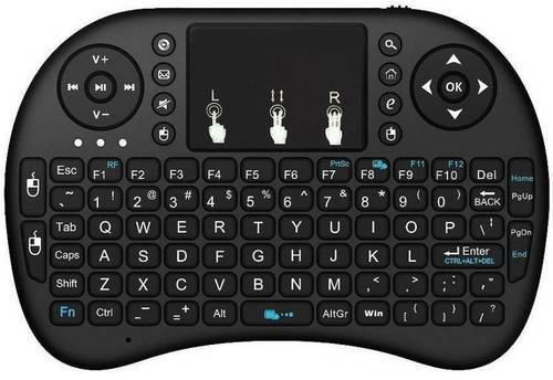 Plastic Silicone Wireless Keyboard, Color : Black