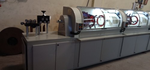 Ghanshyam Horizontal Paper Covering Machine, Production Capacity : 55 M/min