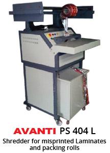 Avanti PS 404 L Laminate Shredder, Power : 1.5 Kw