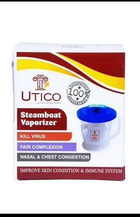 Plastic Steam Boat Vaporizer, Color : Blue
