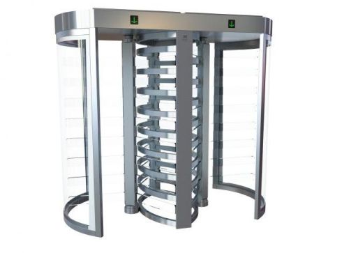 Full Height Glass Turnstile