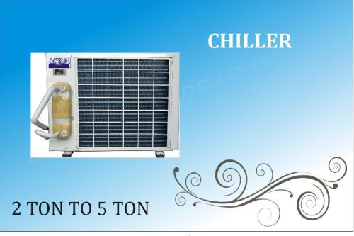 Stainless Steel Polished Electric AQUAZEN CHILLER, For Water Cooling, Power : 3-6kw