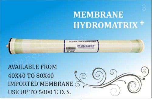 40*40 AQUAZEN HYDROMATRIX MEMBRANE, Color : White, Width : 1mtr