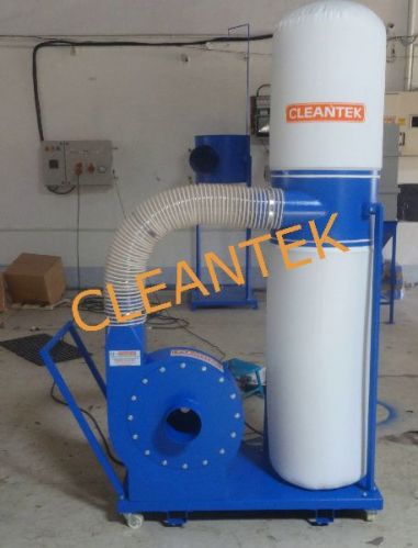 Cleantek Electric Semi Automatic Cashew Dust Collector, Color : Blue, Light White