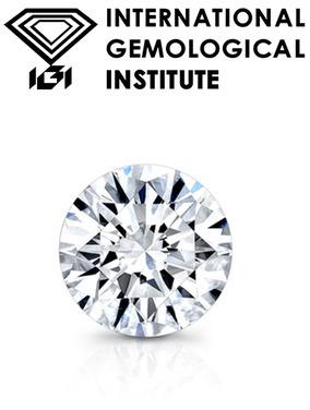 IGI Certifed 3.00 Carat Round Brilliant Cut White Diamond