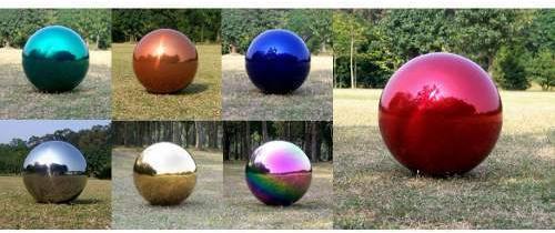 Stainless Steel Gazing Balls