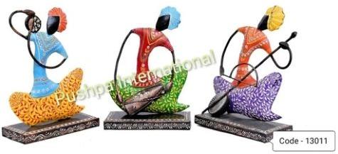 Metal Decorative Musician Statue