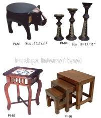 Polished Wooden Decorative Articles, Size : 3.5x4.5x4.5cm, 30x19x10cm