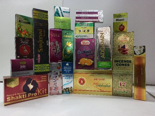 Rectangular Kraft Paper Metalized Mono Carton, For Medical ProductsPackaging, Size : Multisize