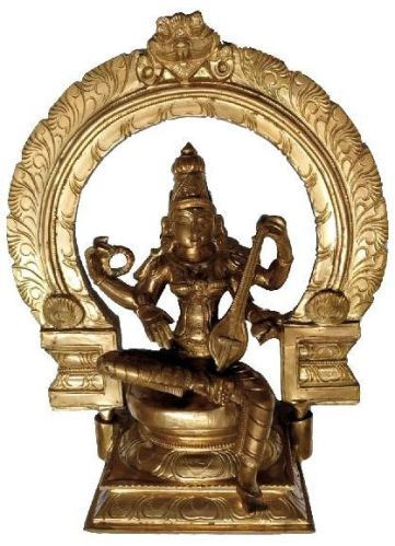 Antique S9036-02 - Ashtadathu Mathangi Idol 10Inch, For Worship, Feature : Attractive Design