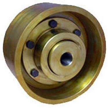 Polished Metal Brake Drum Gear Coupling, For High Strength, Fine Finished, Excellent Quality, Shape : Round