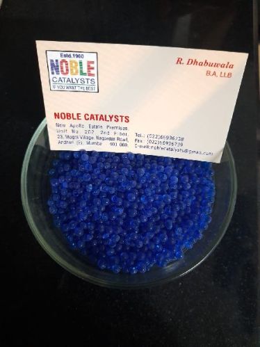 Noble Polished Blue Silica Gel Beads, Size : 8mm, 2mm To 4mm