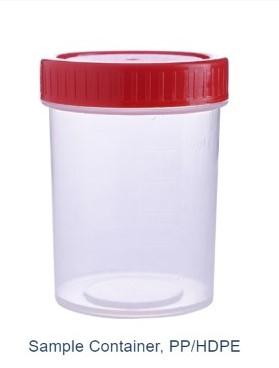 Sample Container, Shape : Round