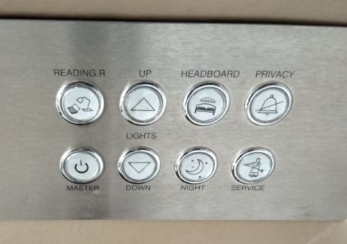 Plastic Hotel Panel Buttons, Specialities : Non Breakable