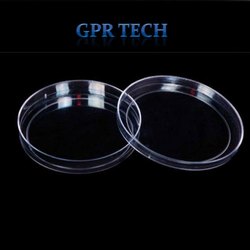 GPR Tech Plastic Petri Dish, Size : 90mm