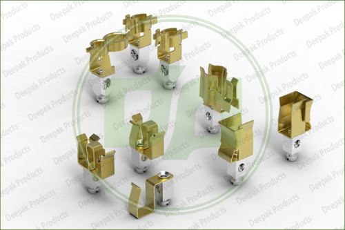 Brass Electrical Terminals, Color : Golden