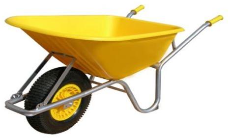 Metal Wheelbarrow, For Garden Use, Industrial Use, Style : 2 Wheeler