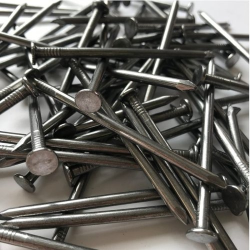 Steel Wire Nails, For Fencing Gabion, Stranded Conductors, Color : Grey, Silver