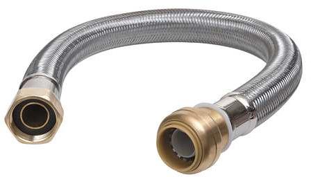 PTFE Polished Flexible Hose Assembly