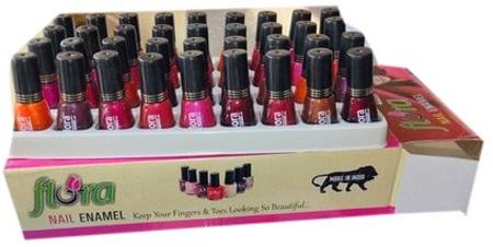 Flora Enamel Nail Polish Set, Packaging Size : 36 Pieces