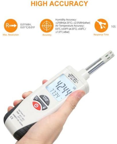 Temperature and Humidity Meter