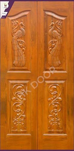 Antique Wooden Door Double Door, For Home, Kitchen, Office, Cabin, Specialities : Moisture-Proof